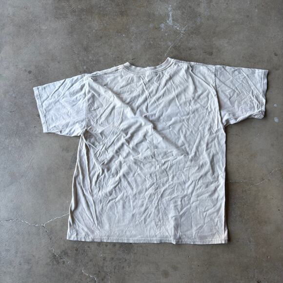 VINTAGE Y2K HANG LOOSE HAWAIII SURF T-SHIRT GRUNGE SKATE GRAPHIC MENS XL - Picture 3 of 5